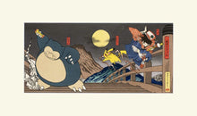 Load image into Gallery viewer, Pokémon Ukiyo-e | Pokémon TCG Playmat | Pokemon Office Keyboard Mat
