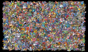 Diamond & Pearl All 649 Pokemon | Pokémon TCG Playmat | Pokemon Office Keyboard Mat