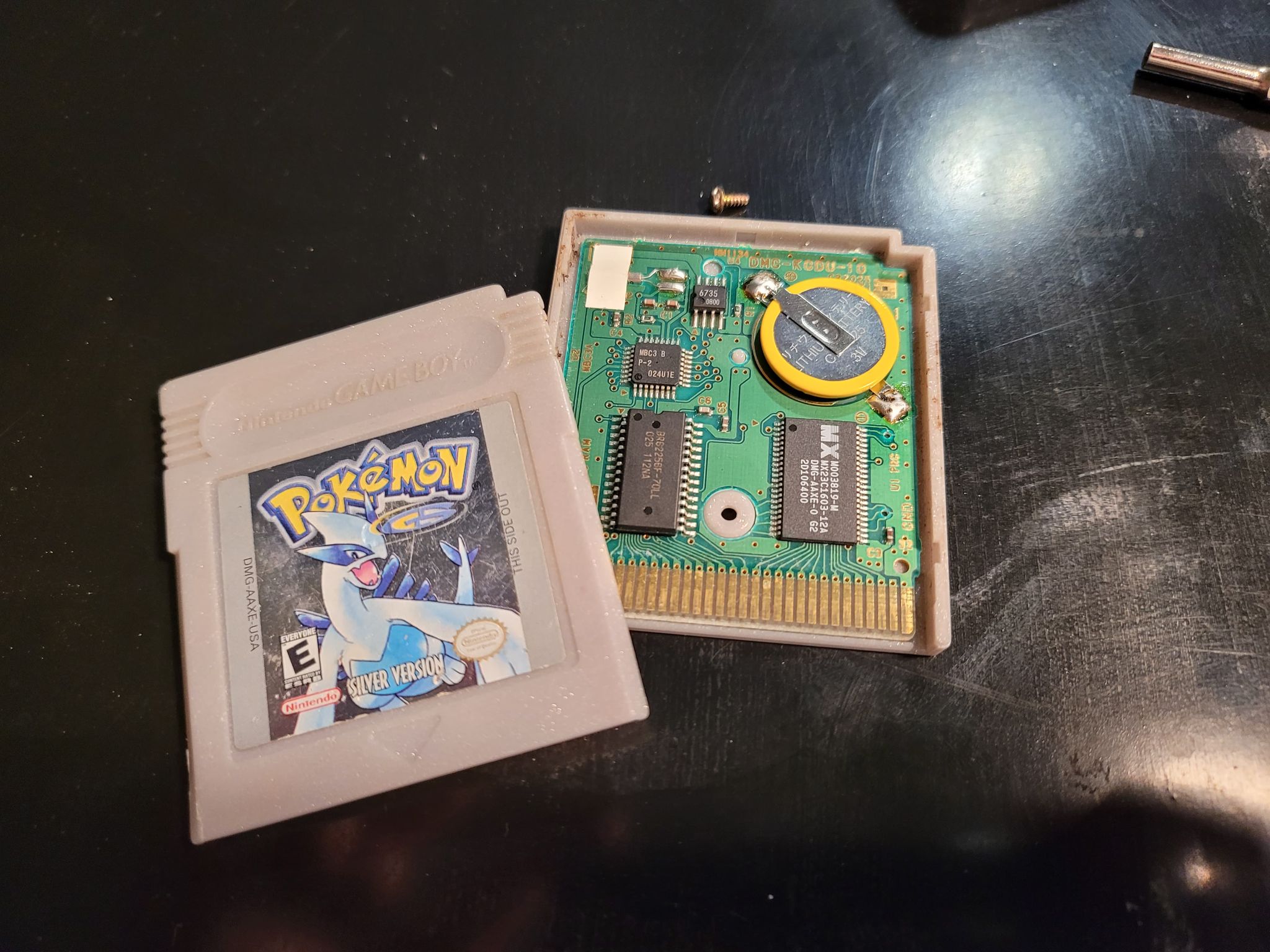 Pokémon Silver for Nintendo GBC - All 251 Shiny Pokémon deals - Max Items & Currency