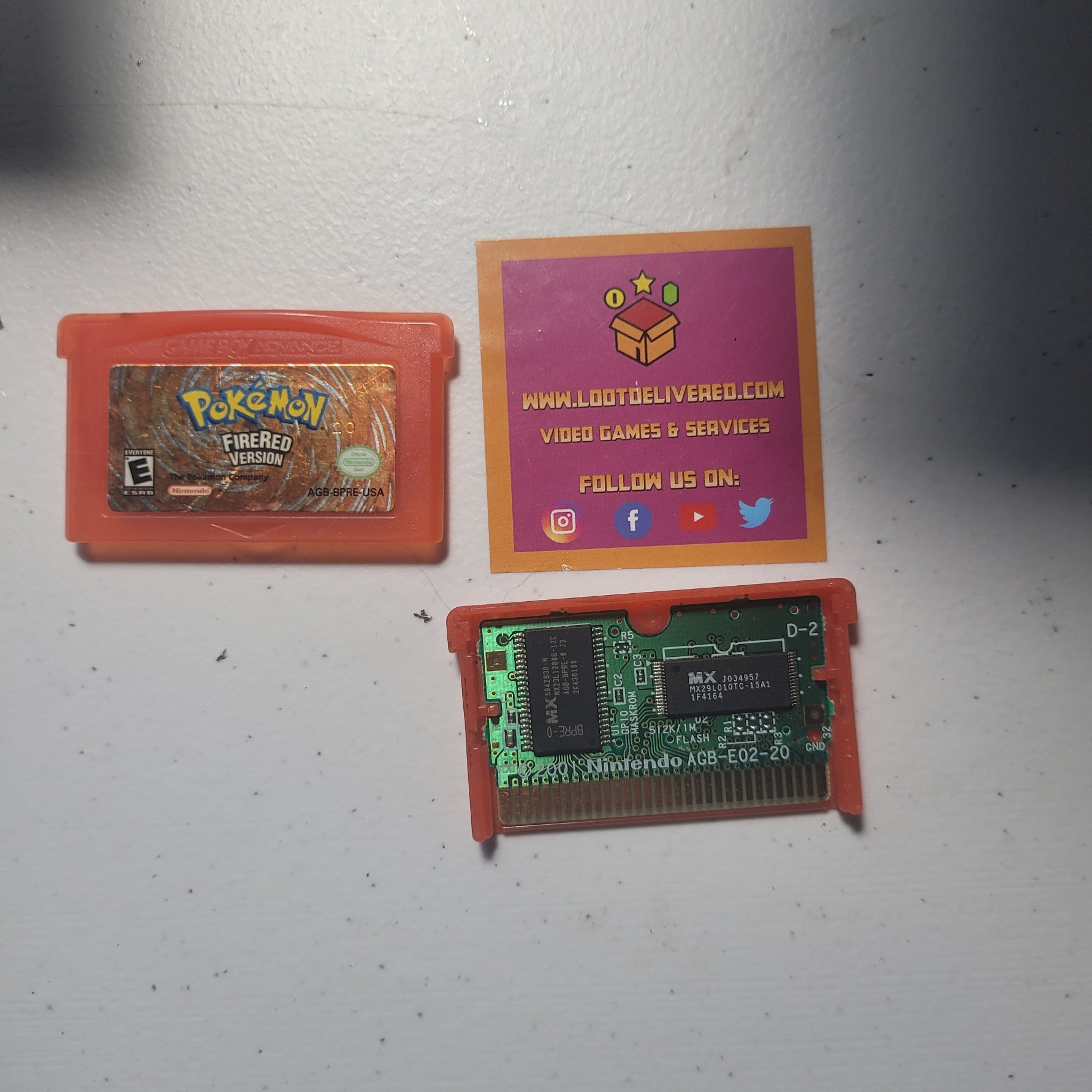 Pokémon FireRed for Nintendo GBA - All Shiny, Max Items, Event deals Items